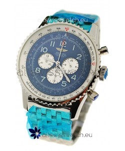 Breitling Navitimer Chronometre Japanese Watch in Blue Dial