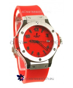 Hublot Big Bang Red Japanese Replica Watch in Swiss Casing