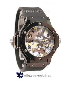 Hublot Big Bang Commando White Camouflage Japanese Watch