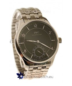 IWC Portugese Automatic Japanese Watch in Black Dial
