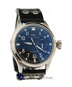 IWC Big Pilot Japanese Replica Watch in Black Dial