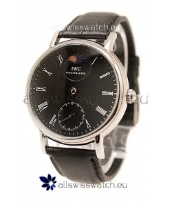 IWC Portofino Replica Watch in Black Dial