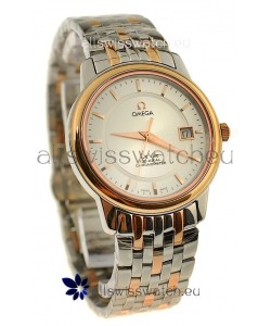 Omega Co-Axial Deville Japanese Rose Gold Watch in Rose Gold Stick Markers