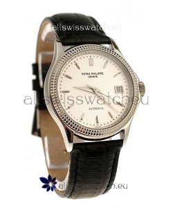 Patek Philippe Geneve Replica Watch in White Dial