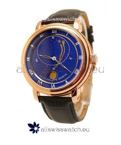 Patek Philippe Grand Complications Japanese Watch in Blue Dial