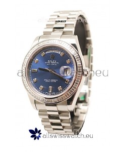 Rolex Day Date Silver Japanese Replica Watch