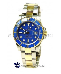Rolex Submariner Two Tone Swiss Watch in Ceramic Bezel