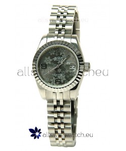 Rolex Floral Motif Datejust Ladies Replica Watch