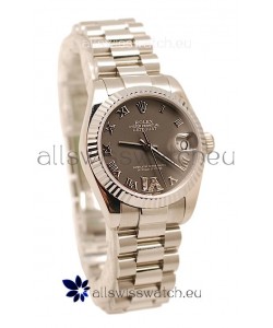 Rolex Oyster Perpetual Datejust Diamonds VI Swiss Replica Watch -36MM