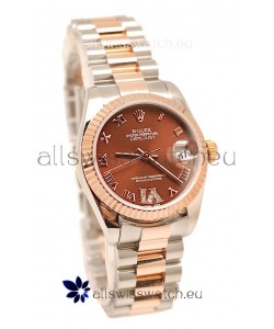 Rolex Oyster Perpetual Datejust Diamonds VI Swiss Replica Watch -36MM
