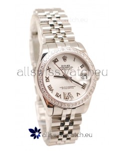 Rolex Oyster Perpetual Datejust Diamonds VI Swiss Replica Watch -36MM