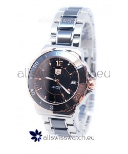 Tag Heuer Formula 1 Quartz Rose Gold Black Ceramic Watch