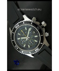 Breiting Superocean Chronograph Swiss Replica Watch in Black Dial - 1:1 Mirror Replica