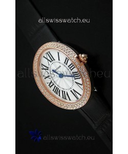 Cartier Ellipse Ladies Replica Watch in Pink Gold