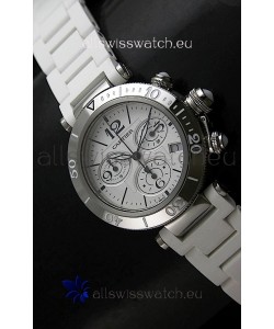 Cartier Pasha de Ladies Replica Watch in White Dial