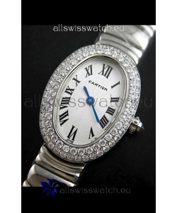 Cartier Ellipse Ladies Replica Watch in White Dial