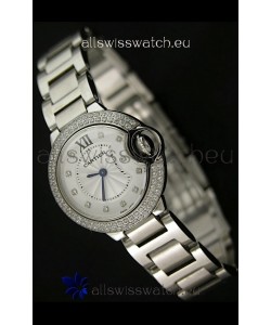 Balon Bleu de Cartier Ladies Japanese Watch in Steel