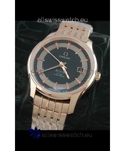 Omega De Ville Hour Vision Watch in Black Dial