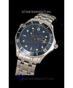Omega Seamaster 007 Swiss Watch in Blue Dial