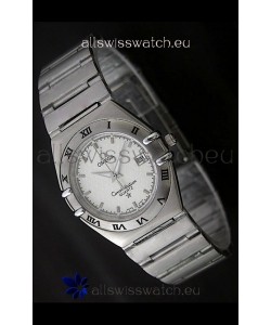 Omega Constellation Quartz in White Dial