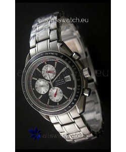 Omega Seamaster Chronometer Watch in Black Dial