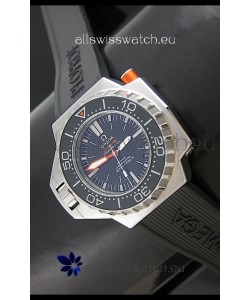 Omega Seamaster Ploprof Swiss Watch in Black Strap