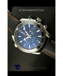 Omega Seamaster The Planet Ocean Japanese Replica Watch in Black