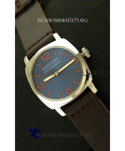 Panerai Radiomir California Vintage Homage Watch in Blue Dial