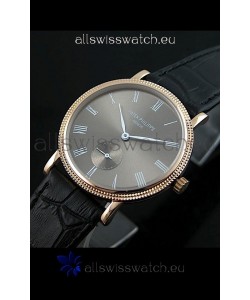 Patek Philippe Calatrava Japanese Mens Watch in Grey Dial