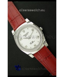 Rolex Cellini Japanese Replica Watch in Numeral and Stick Hour Markers