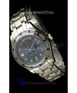 Rolex Oyster Perpetual Day Date Japanese Automatic Watch in Midnite Blue Dial