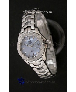 Tag Heuer Link Swiss Ladies Watch in Mother of Pearl Blue Dial