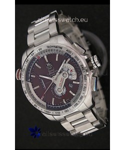 Tag Heuer Grand Carrera Calibre 36  Swiss Chronograph Watch in Brown Dial