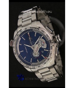 Tag Heuer Grand Carrera Calibre 36  Swiss Chronograph Watch in Blue Dial