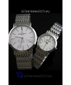Vacheron Constantin Classical Couple Japanese Steel Watch