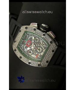 Richard Mille Filippe Massa Edition Titanium Swiss Replica Watch