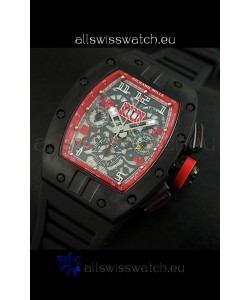 Richard Mille RM011 Filipe Massa PVD Casing Edition Swiss Replica Watch