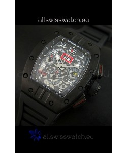 Richard Mille RM011 Filipe Massa Edition PVD Casing Swiss Replica Watch