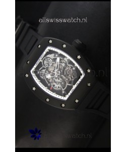 Richard Mille RM055 Bubba Watson Swiss Replica Watch in White Indexes