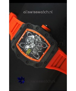 Richard Mille RM35-01 Rafael Nadal Edition Swiss Replica Watch in Orange Indexes