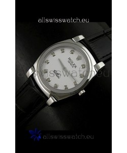 Rolex Cellini Japanese Replica Watch with Diamond Hour Markers