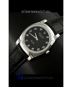 Rolex Cellini Japanese Replica Steel Watch in Numeral Markers