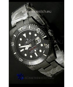 Rolex Pro Hunter Submariner Swiss Replica PVD Watch in Carbon Dial