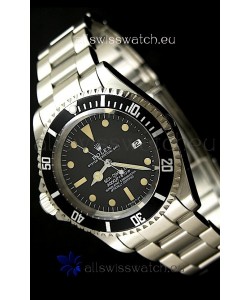 Rolex Vintage Sea Dweller Polizia Di Stato Left Hand Edtiion Swiss Watch