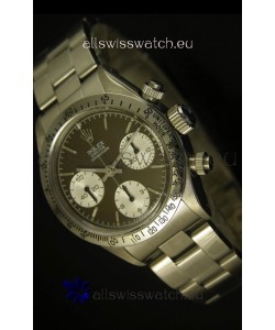 Rolex Daytona 6263 Cosmograph Brown Coffee Dial Steel Bezel