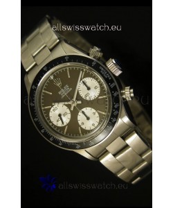 Rolex Daytona 6263 Cosmograph Brown Coffee Dial Black Bezel