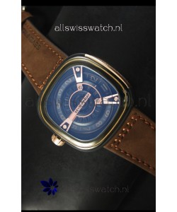 SevenFriday M2-2 in Black PVD Coated Casing - 1:1 Mirror Quality 
