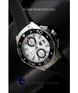 Tag Heuer Aquaracer Calibre 16 Swiss Watch in White Dial